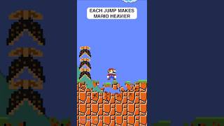 Each Jump Makes Mario HEAVIER!