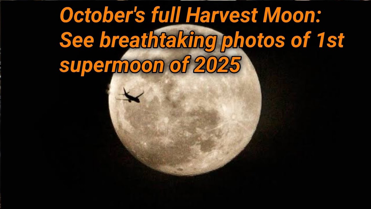 Majestic Harvest Supermoon 2025 | Biggest & Brightest Full Moon of the ...