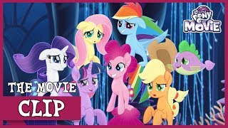 Queen Novo's Pearl Transforms The Mane 6 Into Seaponies | My Little Pony: The Movie [Full HD]