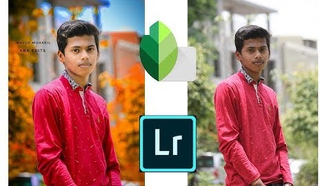 Snapseed + lightroom Photo Editing tutorial like cb Edit style
