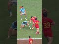 He took his ANKLES