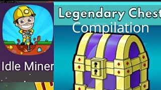 Idle Miner Tycoon Legendary Chest Opening Compilation