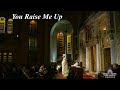 You raise me up
