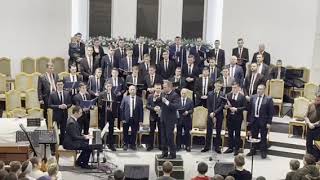 &quot;Где ты прекрасная,светлая ясная&quot; мужской хор+припев общим пением- Одесское объединение МСЦ ЕХБ 2022
