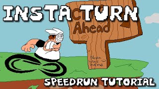 Pizza Tower Speedrun Tutorial: Insta Turn (Peppino & Noise) screenshot 4