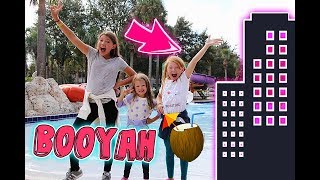 LOOK WHERE WE'RE STAYING! LAST HOTEL REVEAL! FLORIDA 2017 DAY 20!