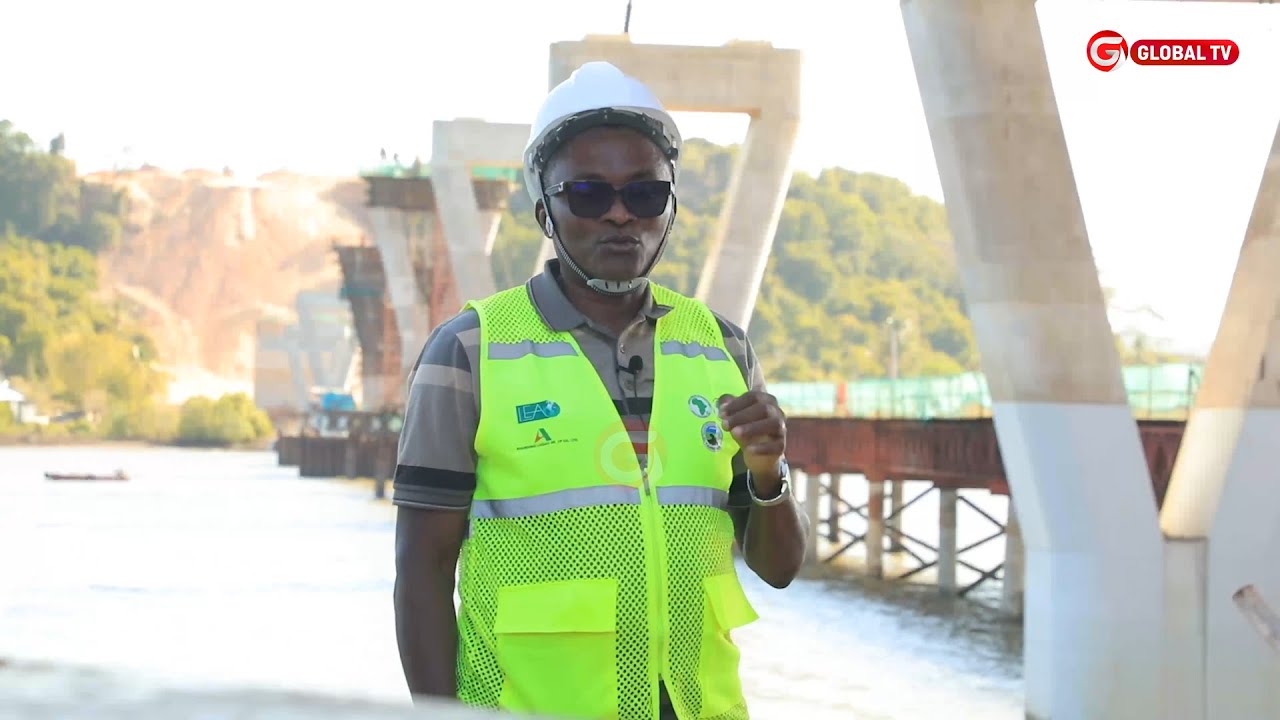 UJENZI wa DARAJA la 6 kwa UREFU TANZANIA la PANGANI WAFIKIA ASILIMIA 74.3...