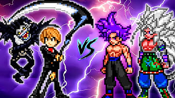 Light Yagami OP (New) VS Goku 1000 Yr Old OP (all form) & Goku MUI 5 OP in Jump Force Mugen