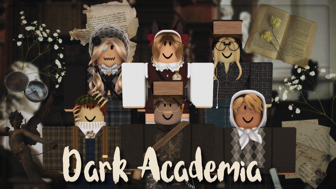 Dark Academia Roblox Decals