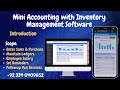 Introduction to Mini Accounting Software.