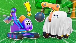 The Excavator Cant Get to Sleep! 🛠️😴 Trucks for Kids | Tom the Tow Truck