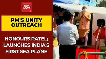 PM Modi Leads Tribute To Sardar Patel On National Unity Day; Launches Sea Plane Service