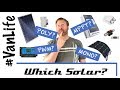 Solar Installation Explained. Which panels & controller for van, campervan, motorhome, RV.