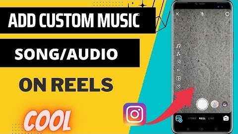 How To Add Your Own Custom Song/Music/Audio On Reels Instagram #custommusicreels
