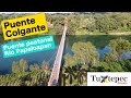 Puente Colgante San Bartolo-Tuxtepec, Sobre el Río Papaloapan