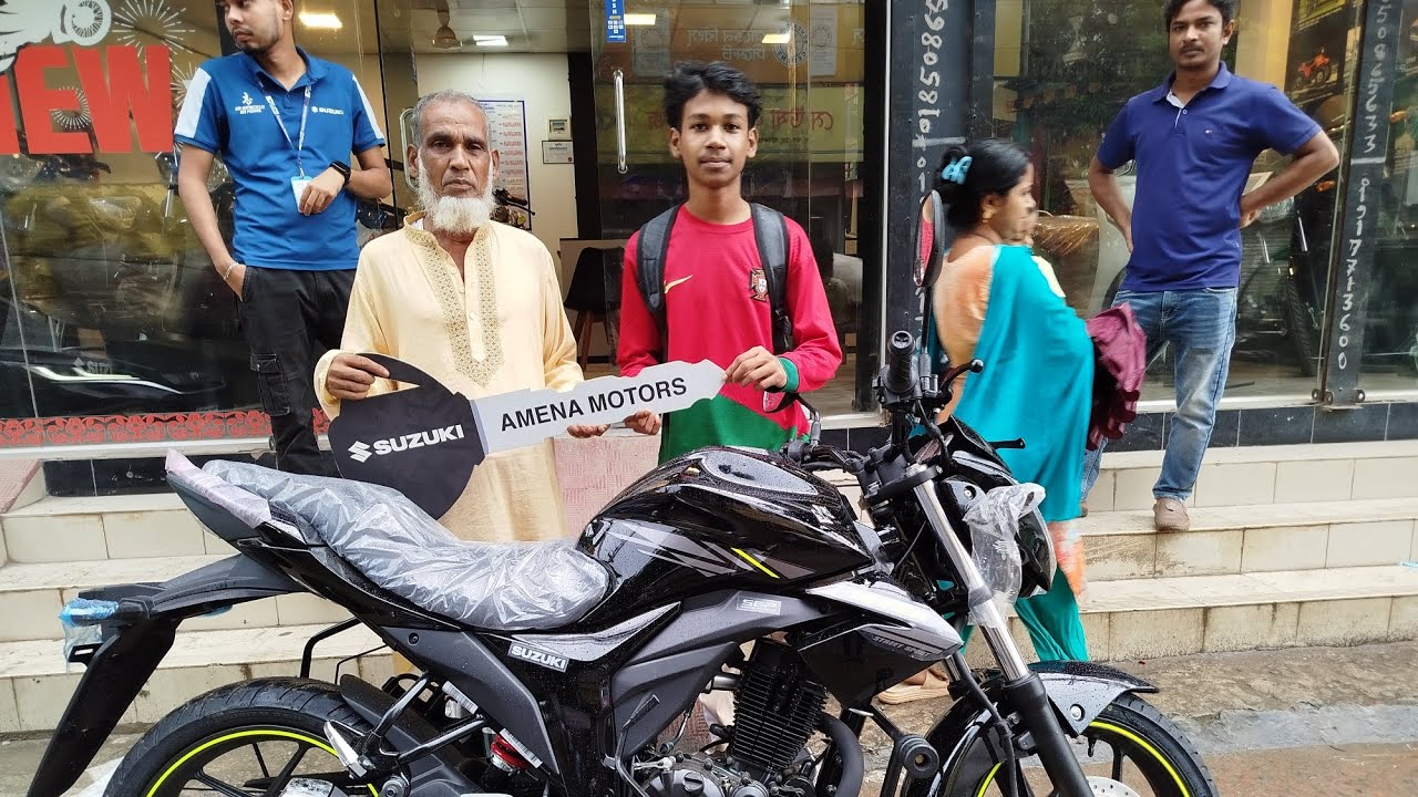 মামার জন্য একটা বাইক কিনলাম💥 New bike Suzuki gixxer monoton in manikganj 2025. Monir rider 