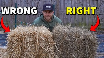 The HIDDEN PROBLEM With Using STRAW MULCH