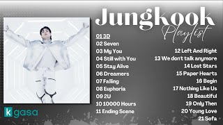 Jungkook (정국) of BTS Playlist [solo and cover] [Incl. 3 D] [2023 Updated] screenshot 4