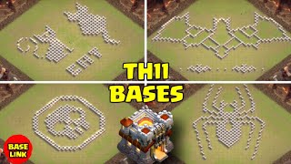 Th11 Funny & Troll Bases Link Clash Of Clans