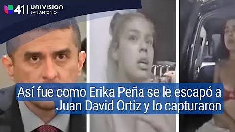 Caso de Juan David Ortiz: As fue como Erika Pea es...