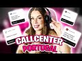 Callcenterapoio ao cliente em portugalrespondendo perguntas dos seguidores trabalho telemarketing