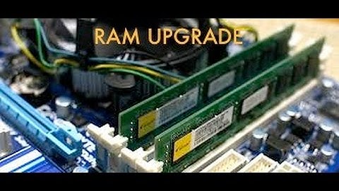 How to upgrade ram on iMac g3