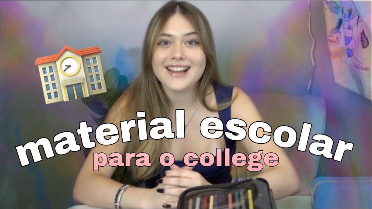 MEU MATERIAL ESCOLAR 2022/2023 PARA O COLLEGE