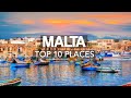 10 Best Places to Visit in Malta - Travel Video