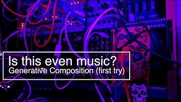 Generative Music, Modular Synthesis, Eurorack, Behringer System 100, Moog Mother 32, Roland Mc 707.