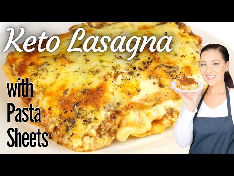 Keto Beef Lasagna with Pasta Sheets