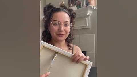 Quick Art Tip! ☾ ★ Fixing Warped Canvas