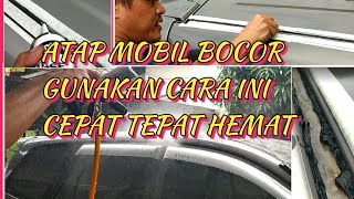 Cara Pasang Talang Air Mobil