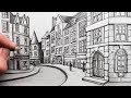 How to Draw Buildings in Perspective: A Street in Edinburgh