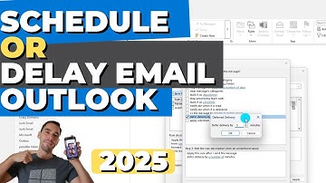 How To Schedule or Delay an Email in Microsoft Outlook (2025)