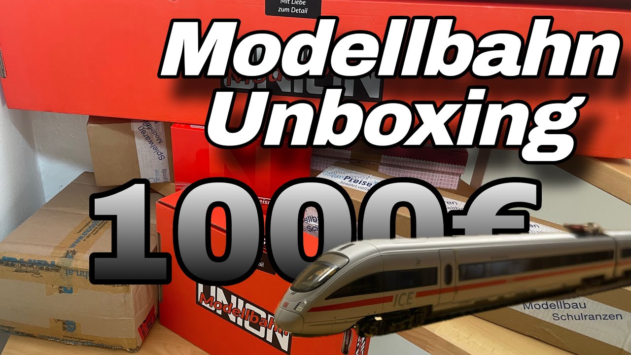 Modellbahn - XXL Unboxing - Spur N (1000€)