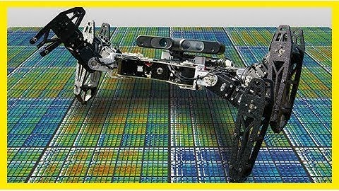 Video: robots adapt to injury