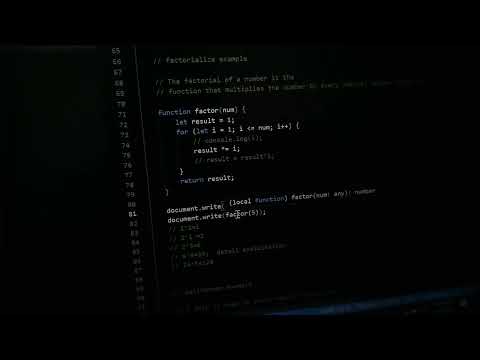 Factorial problem in javascript using loop