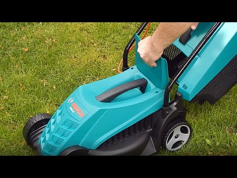 Unboxing assembling and testing BOSCH ARM(Rotak) 32 1200W Lawnmower - Bob The Tool Man