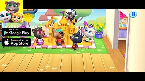 My Talking Tom Friends (iOS,Android) Gameplay Walkthrough (Outfit7) - Part 4 (HD)