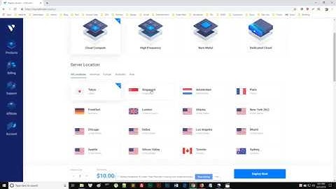 intall Wordpress 1 click on Vultr VPS - get $100 free