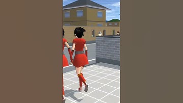 Mayu jatuh dan tarian artistik Yuta😭😅 #sakura #video #sakuraschoolsimulator #gamer