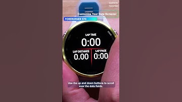 Customize Data Screens on Garmin Forerunner 570#forerunner570 #smartwatch #garmin #watch