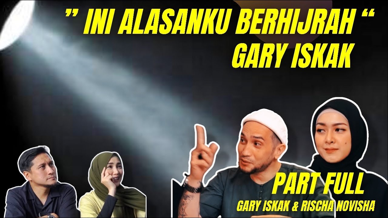 MENGENANG GARY ISKAK : AKU SUDAH BERTAUBAT! gary iskak & Rischa Novisha