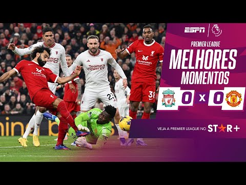 Liverpool e Manchester United ficam no empate pelo Campeonato Inglês