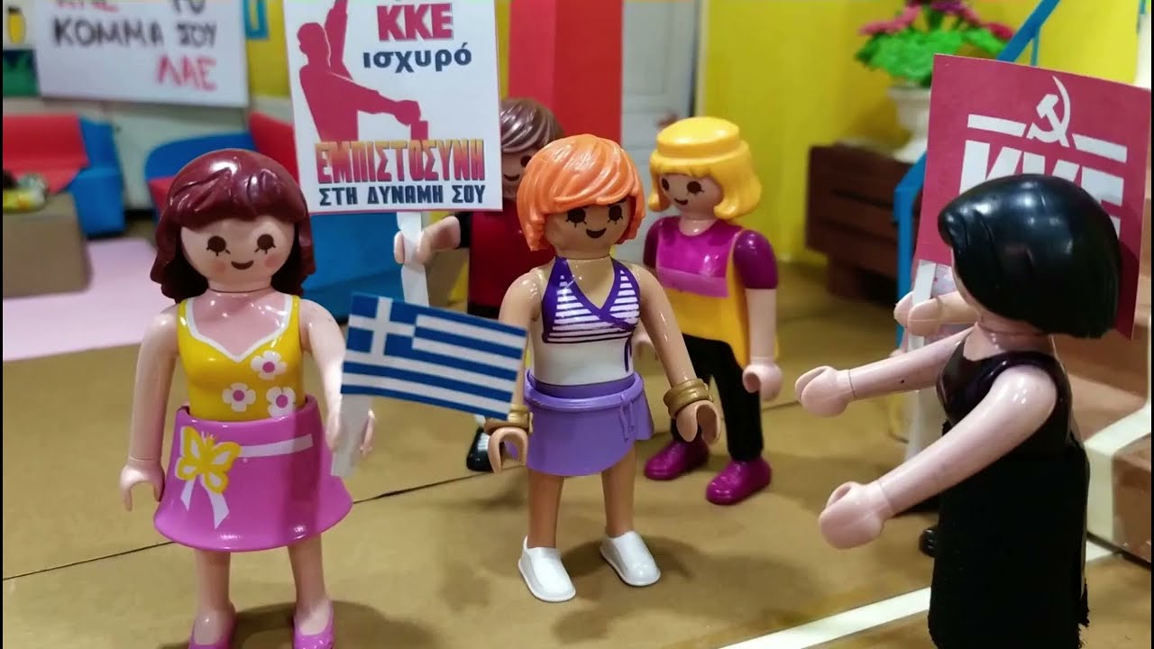 Το debate των πολιτικών κομμάτων - Κωνσταντίνου και Ελένης | MrDinoTv