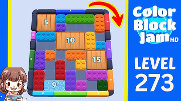 Color Block Jam Level 273 Solution Walkthrough