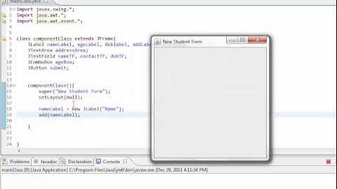 Learn Java in Hindi 53 a : Advanced Event Handling and Swing