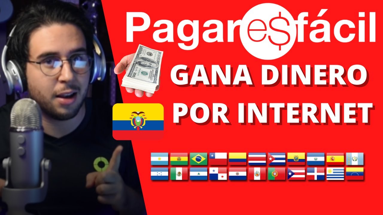 Pagar Es Fácil - COMO FUNCIONA 💯 | Ecuador - GANA DINERO 2021 - Paypal ...