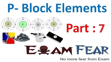Chemistry P Block Elements part 7 (Trends Oxidation state, Diagonal relationship) CBSE class 11 XI