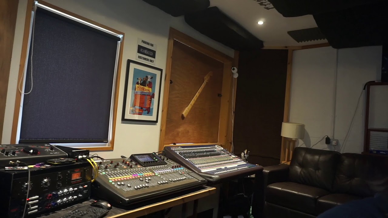 Rehearsing with the ROLAND JUNO 6 (Vintage Synth!) - Scottish Island Recording Studio